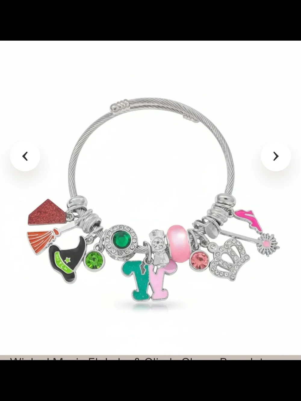 Wicked Charm Bracelet. NEW,